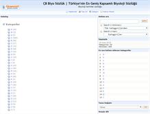 Tablet Screenshot of biyosozluk.cilginbiyologlar.com